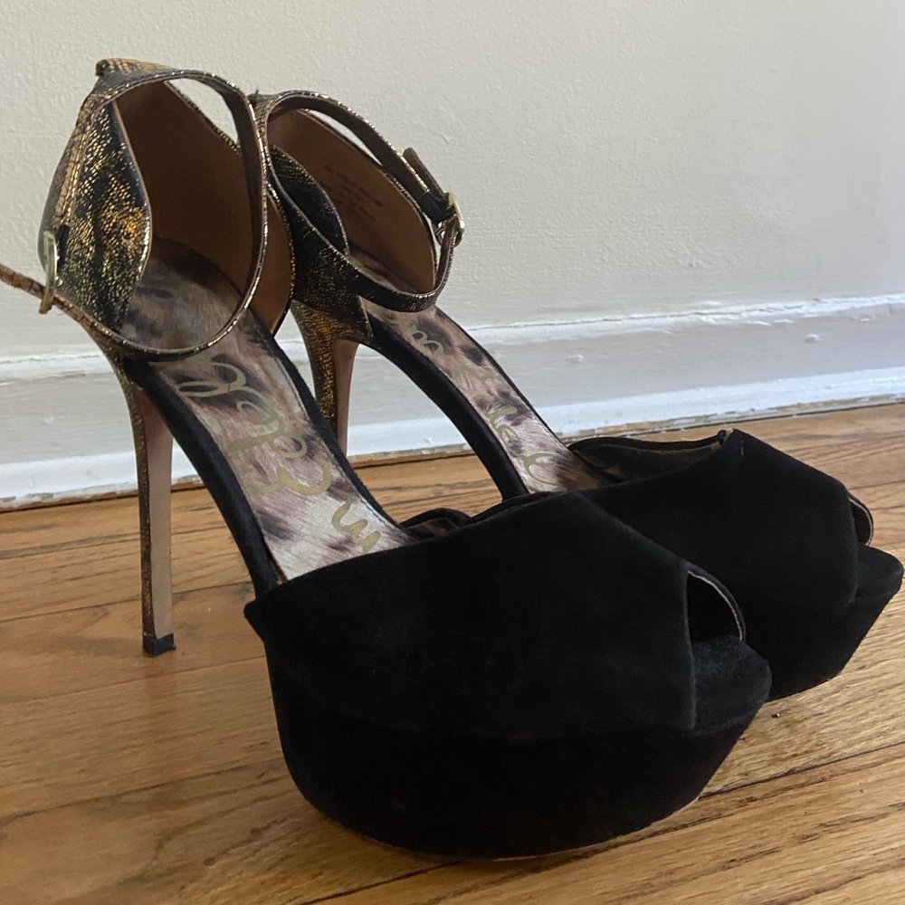 Sam Edelman size 10 suede heels